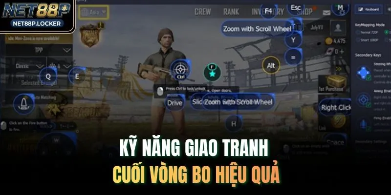 Kỹ năng giao tranh cuối vòng bo hiệu quả